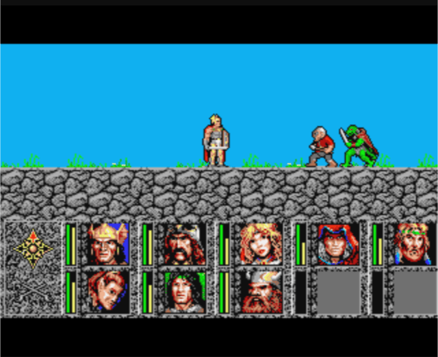 Advanced Dungeons & Dragons Pool of Radiance screenshot 3 for Amiga